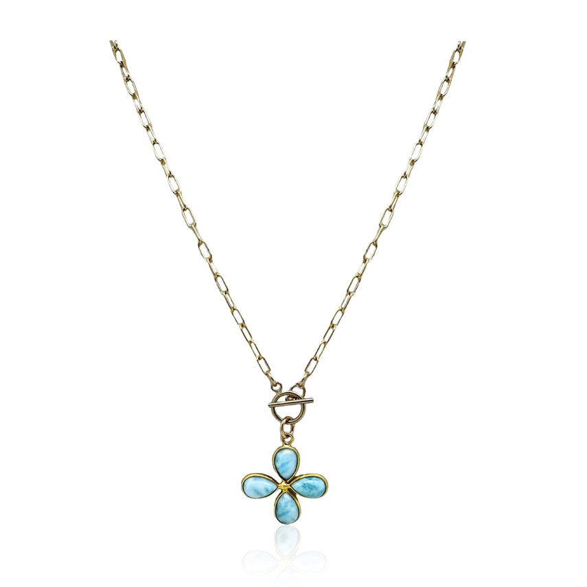 Natural Larimar Layers
