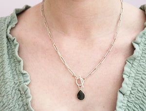 Labradorite Toggle Necklace