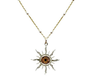Silver and Gold Sun