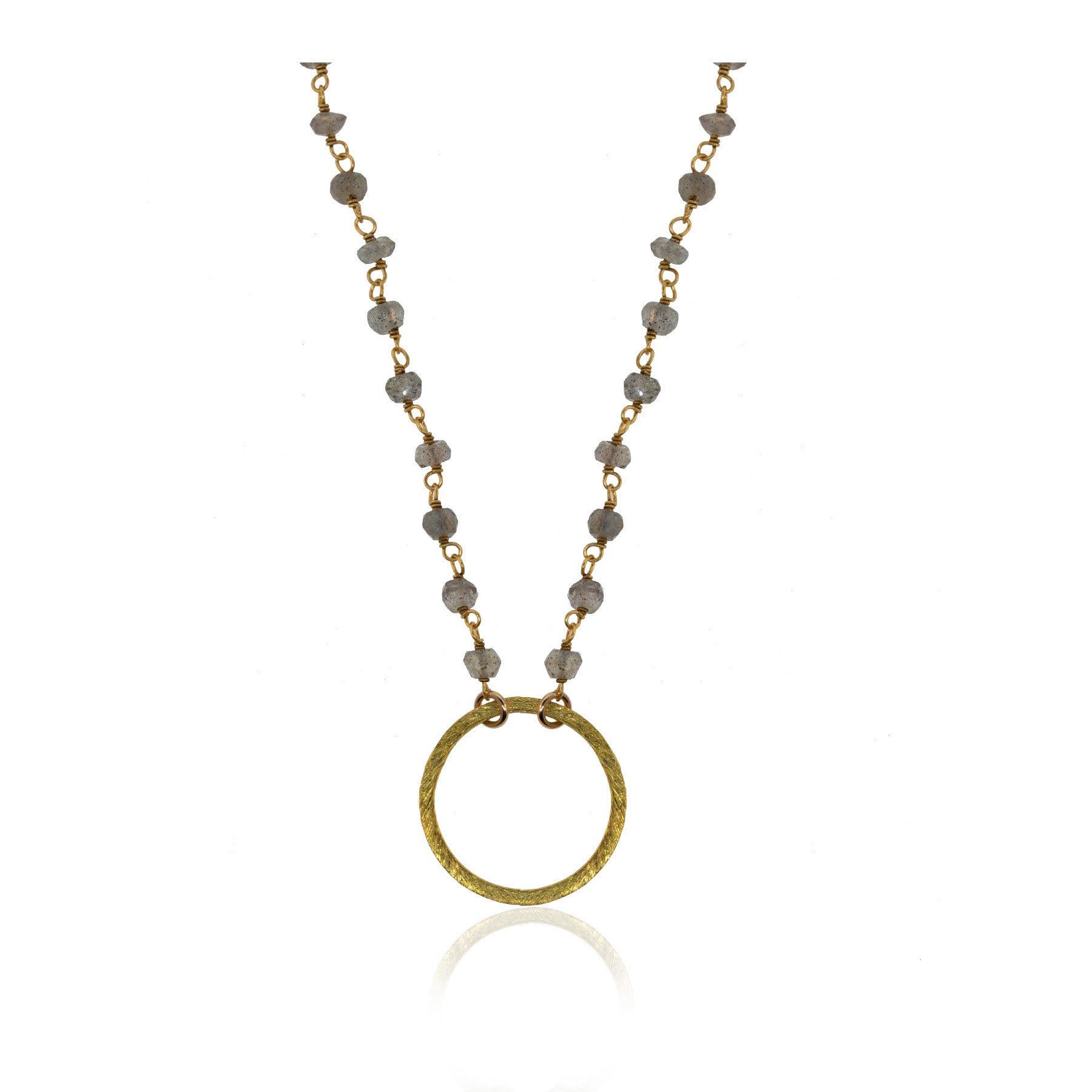 Orbit Labradorite Necklace