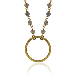 Orbit Labradorite Necklace