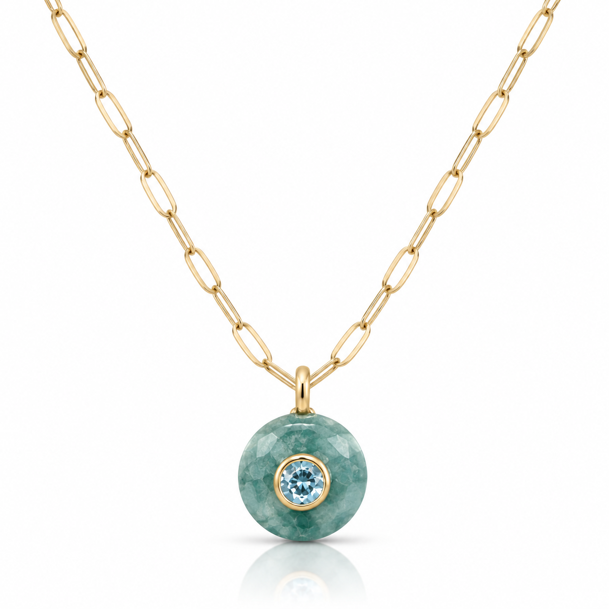 Aquamarine and Swiss Blue Topaz- The Artisan Stone Collection