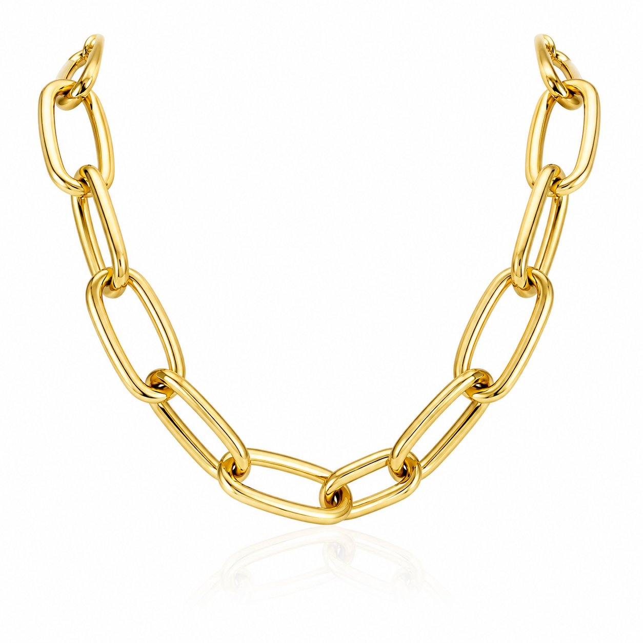 Unapologetically Bold Chunky Chain Necklace