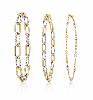 Gold Filled and Sterling Silver Bracelets