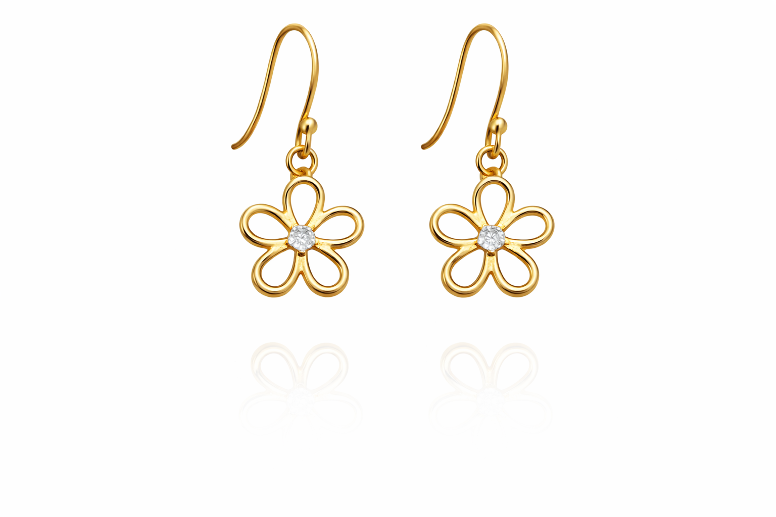 Open Daisy Earring