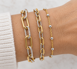 Gold Filled and Sterling Silver Bracelets