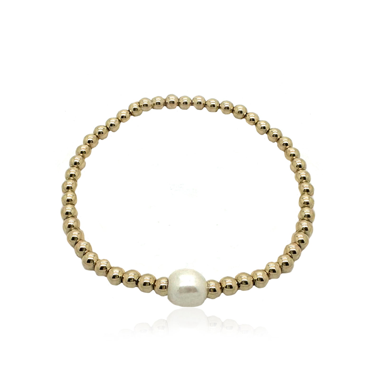 Fresh Water Pearl and Gold Filled Bracelet