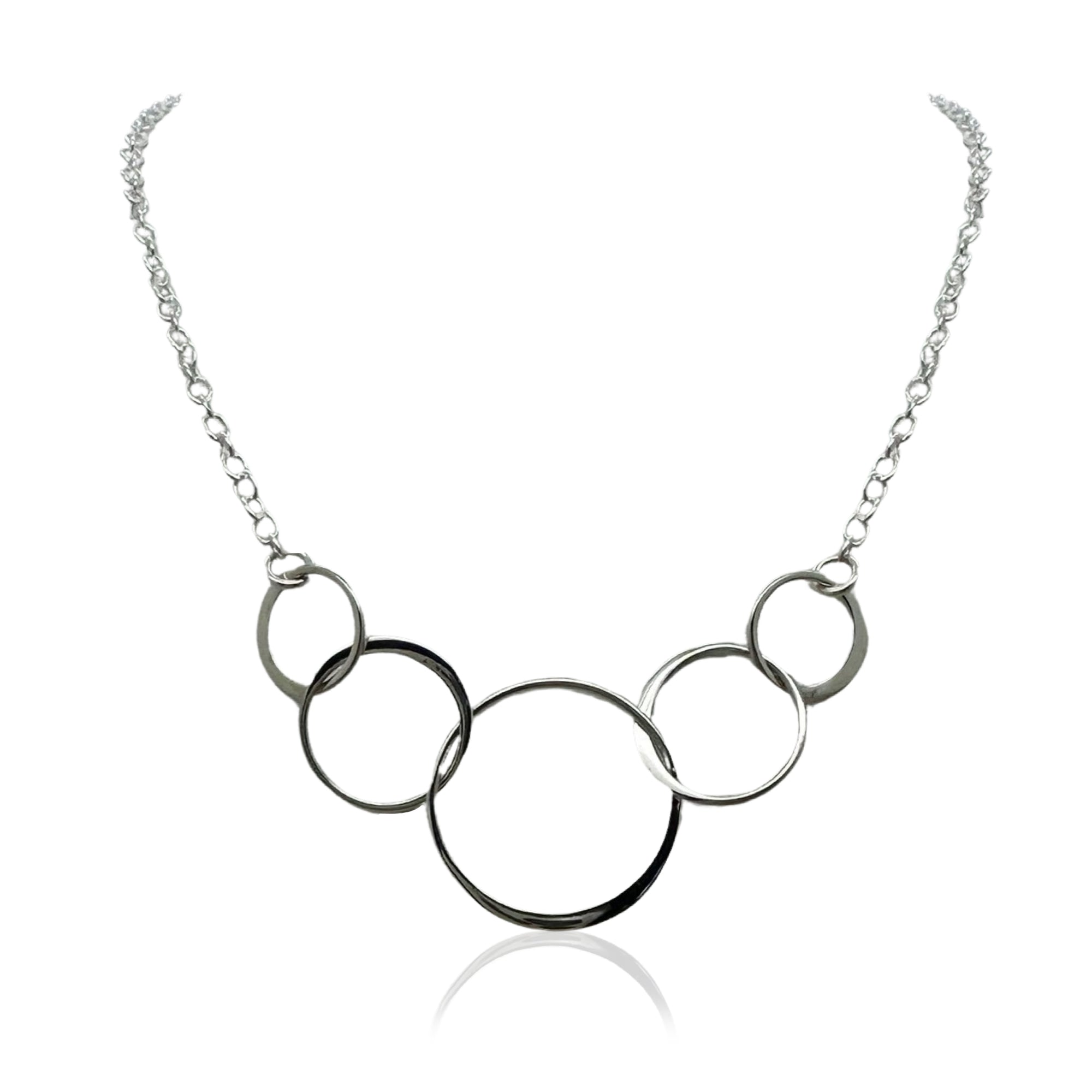 5 Circle Connection Necklace