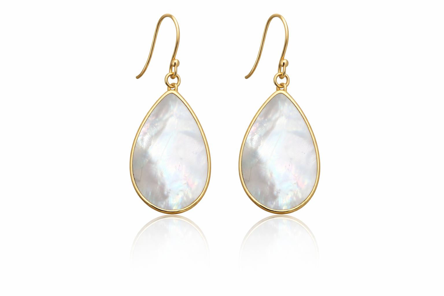 Mother Of Pearl Drop Earrings