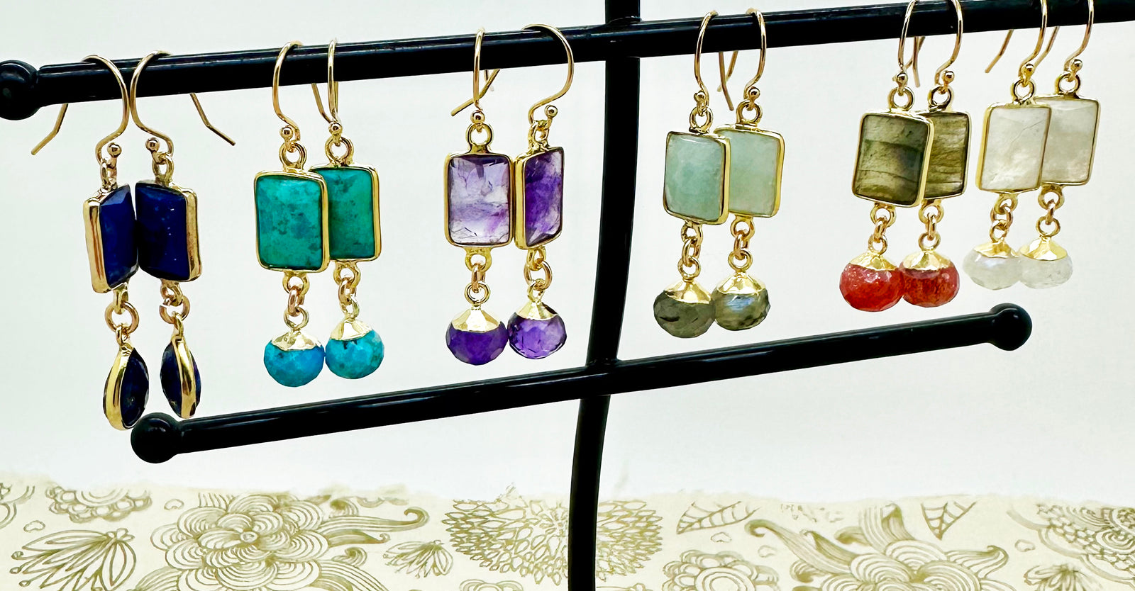 Rock Candy Drop Earring