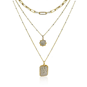 Perfect Layers-Silver and Gold Mixed Metal Set
