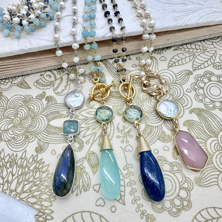 No Clasp Required Long Necklaces