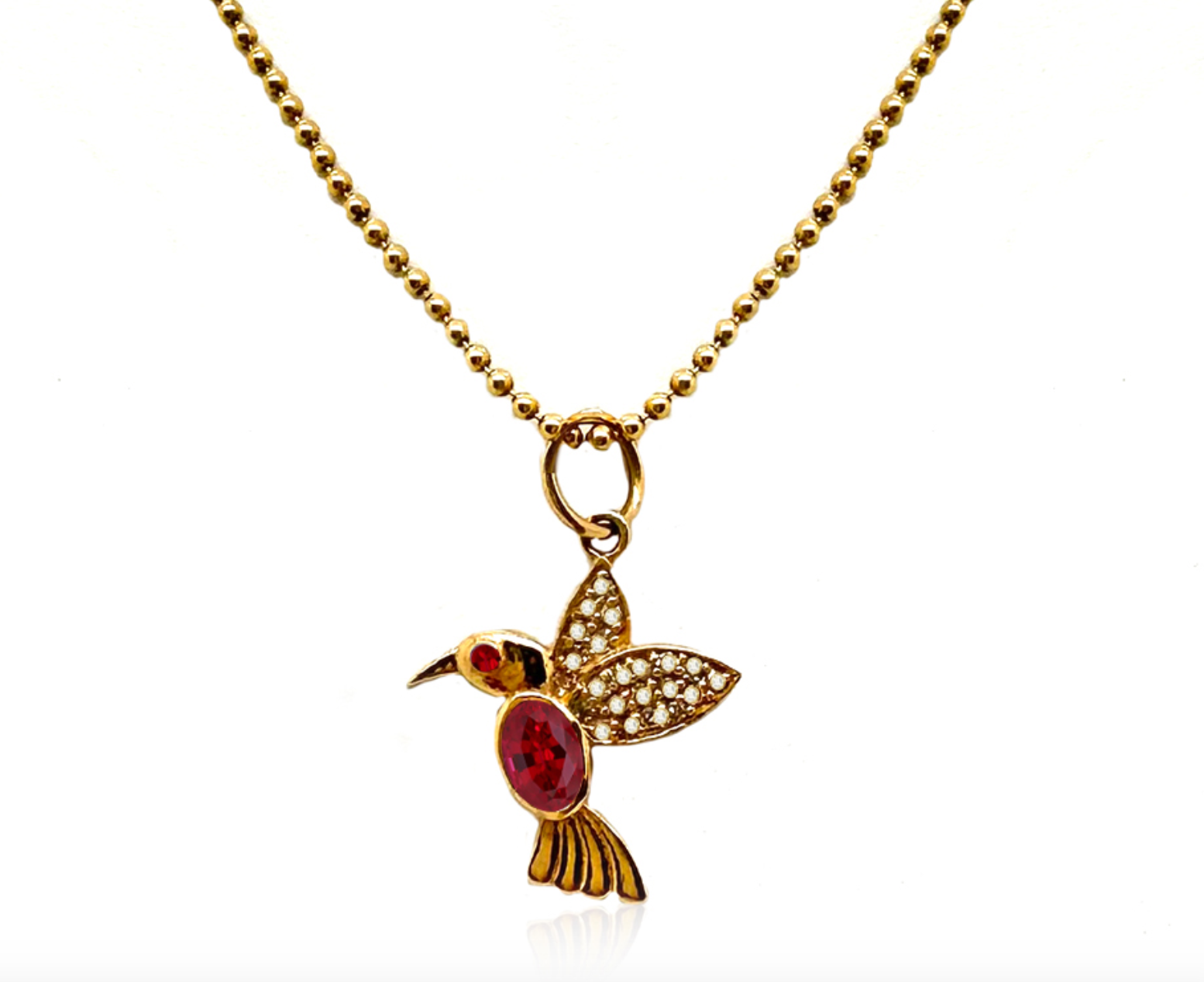 Charms- Lotus Mandala Crown Chakra Necklace- Gold - Laughing Lotus Boutique