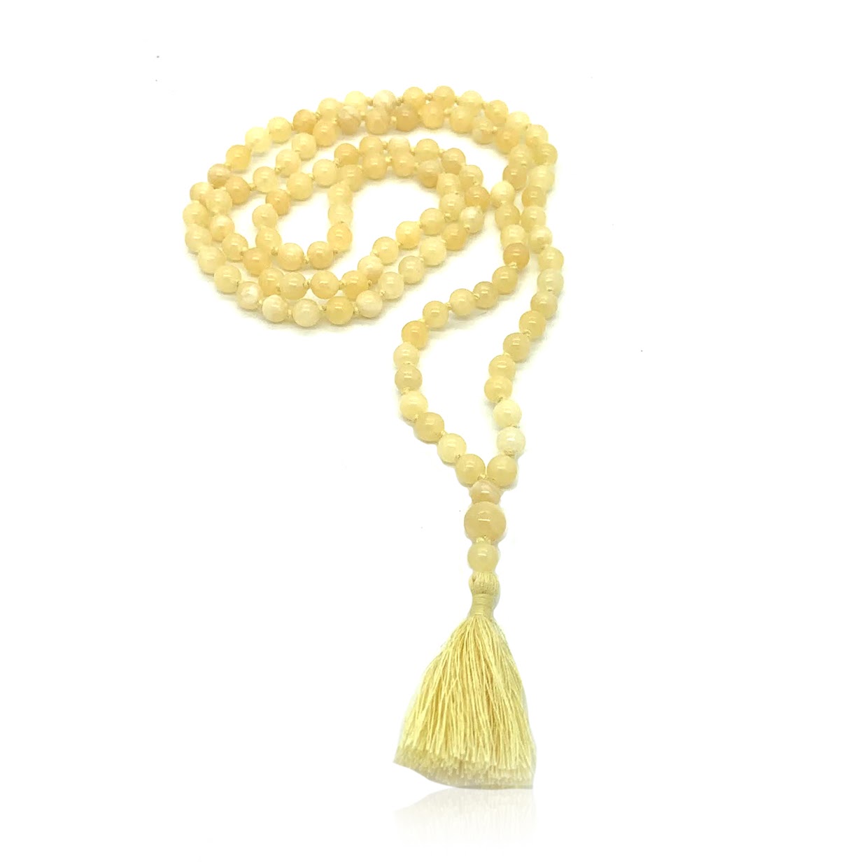 Yellow Meditation Gifts & Mala Beads - Golden Lotus Mala