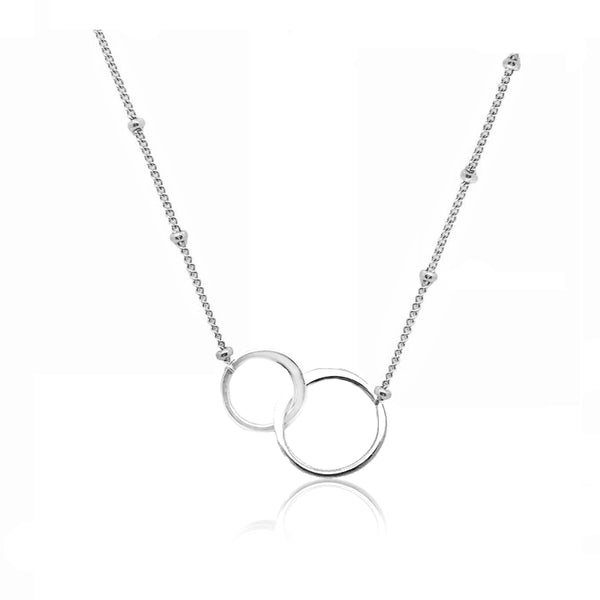 Connection Necklace Silver Laughing Lotus Boutique