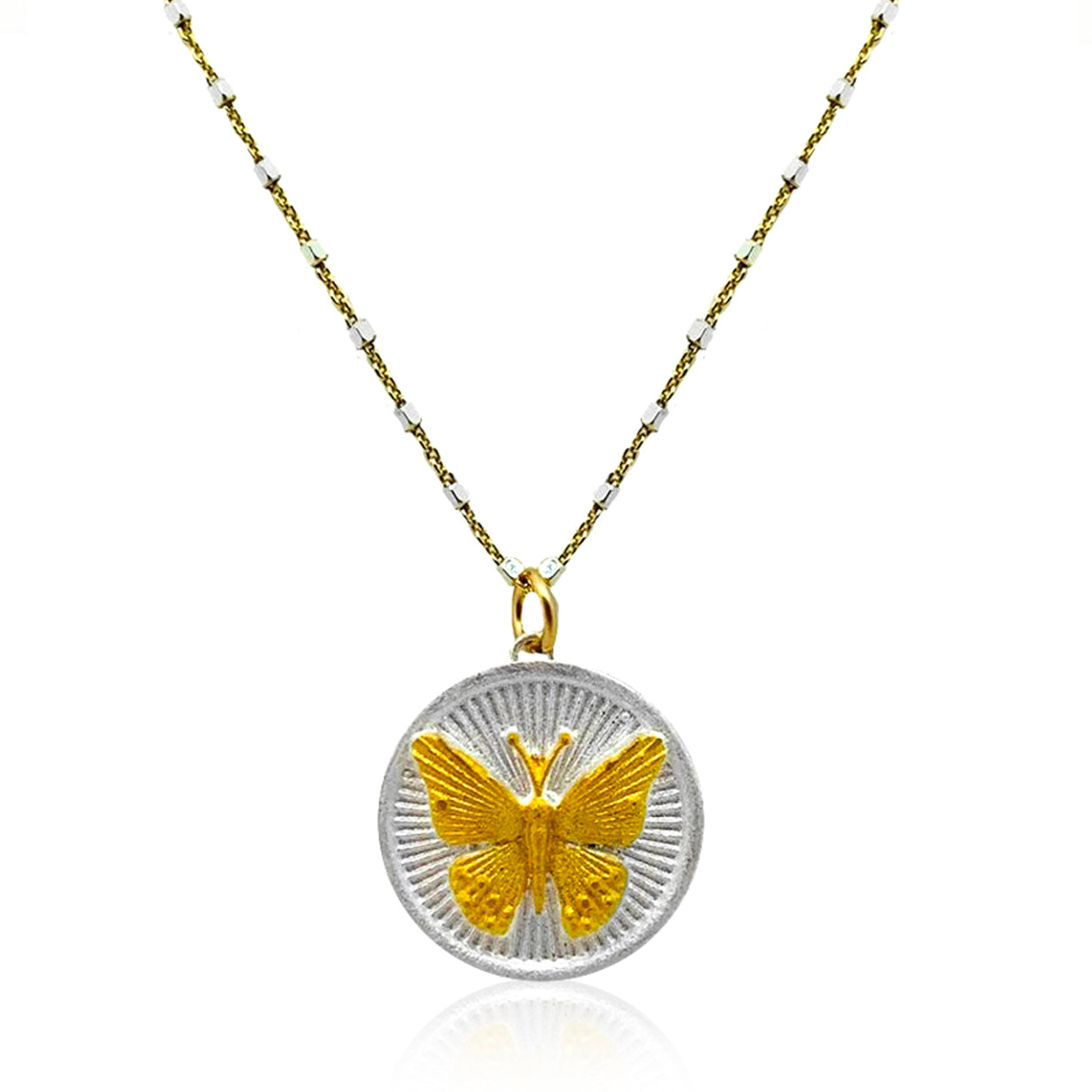 Butterflies Are Free- Silver/Gold