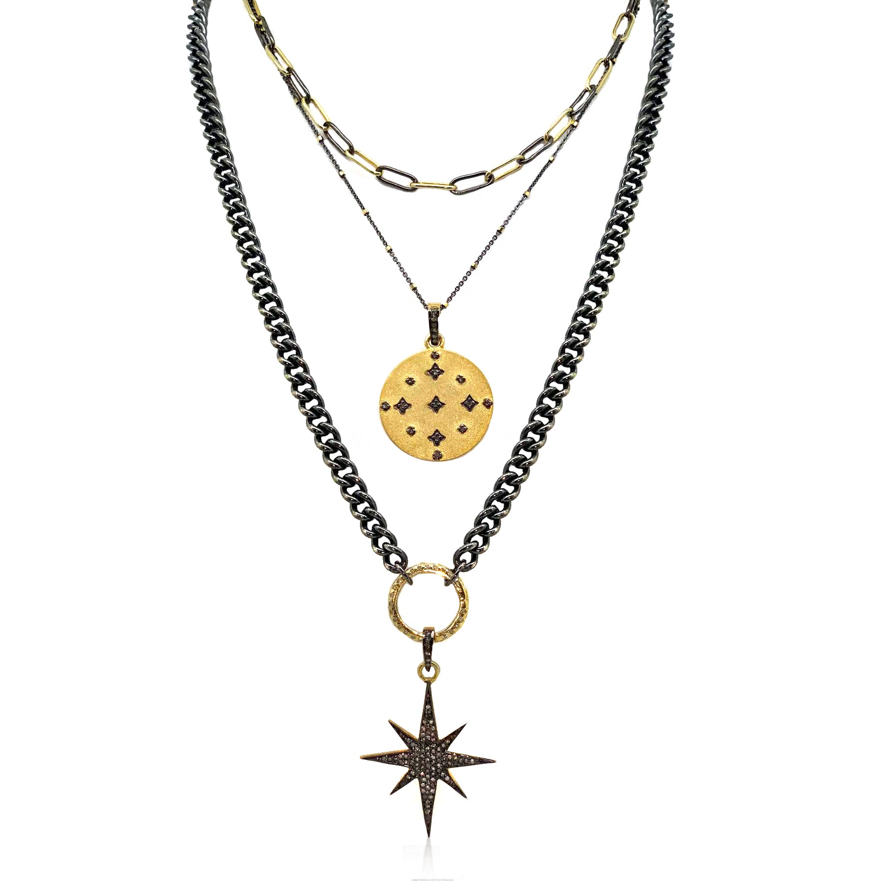 The Darkest Skys Have The Brightest Stars Necklace.