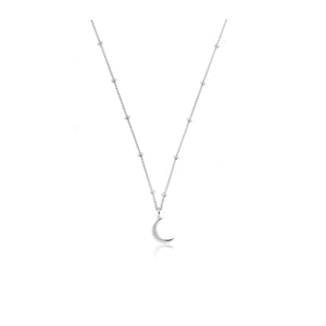 Charms -Tiny Moon Necklace