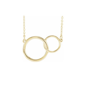 Connection Necklace- 14k Gold