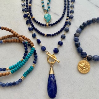 Lapis and Turquoise Love