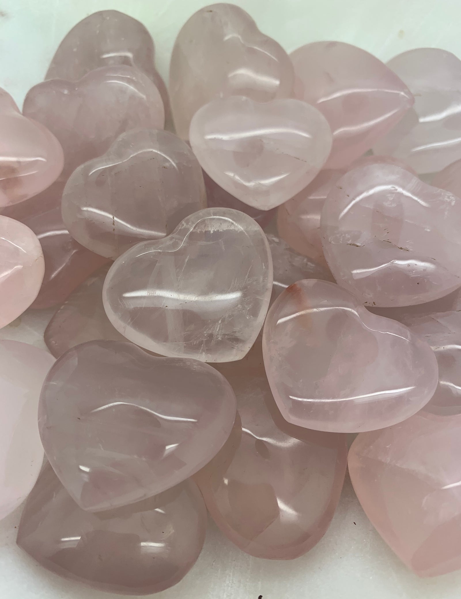 Rose Quartz Heart