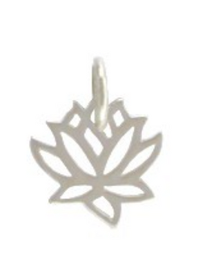 Charm - Tiny Lotus Necklace