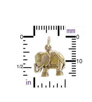 Shop For A Cause  Elephant Necklace - Bronze