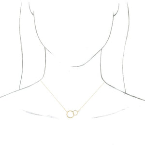 Connection Necklace- 14k Gold